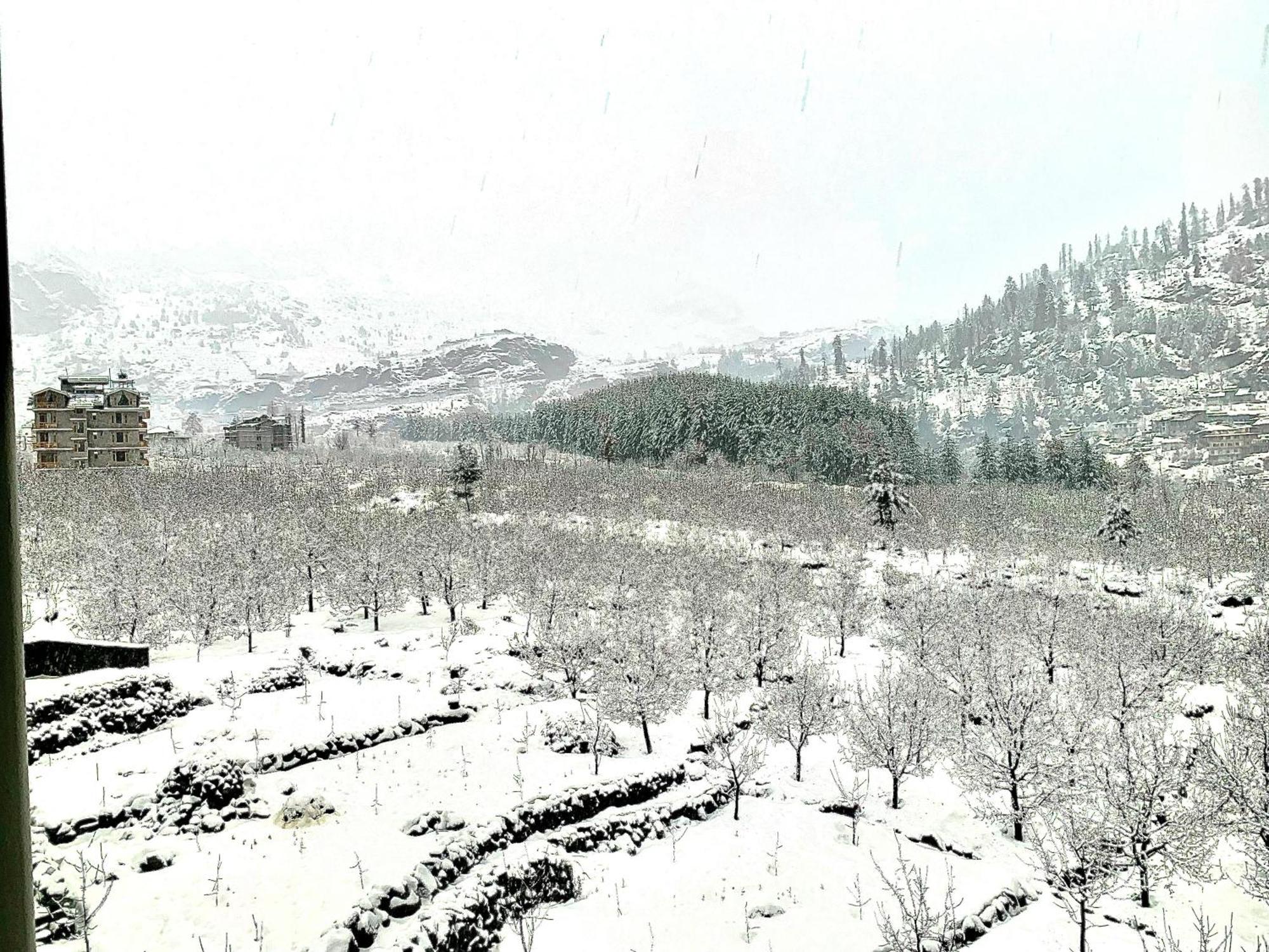 La Aero Resort Home In Snow Mountains Manāli Екстериор снимка