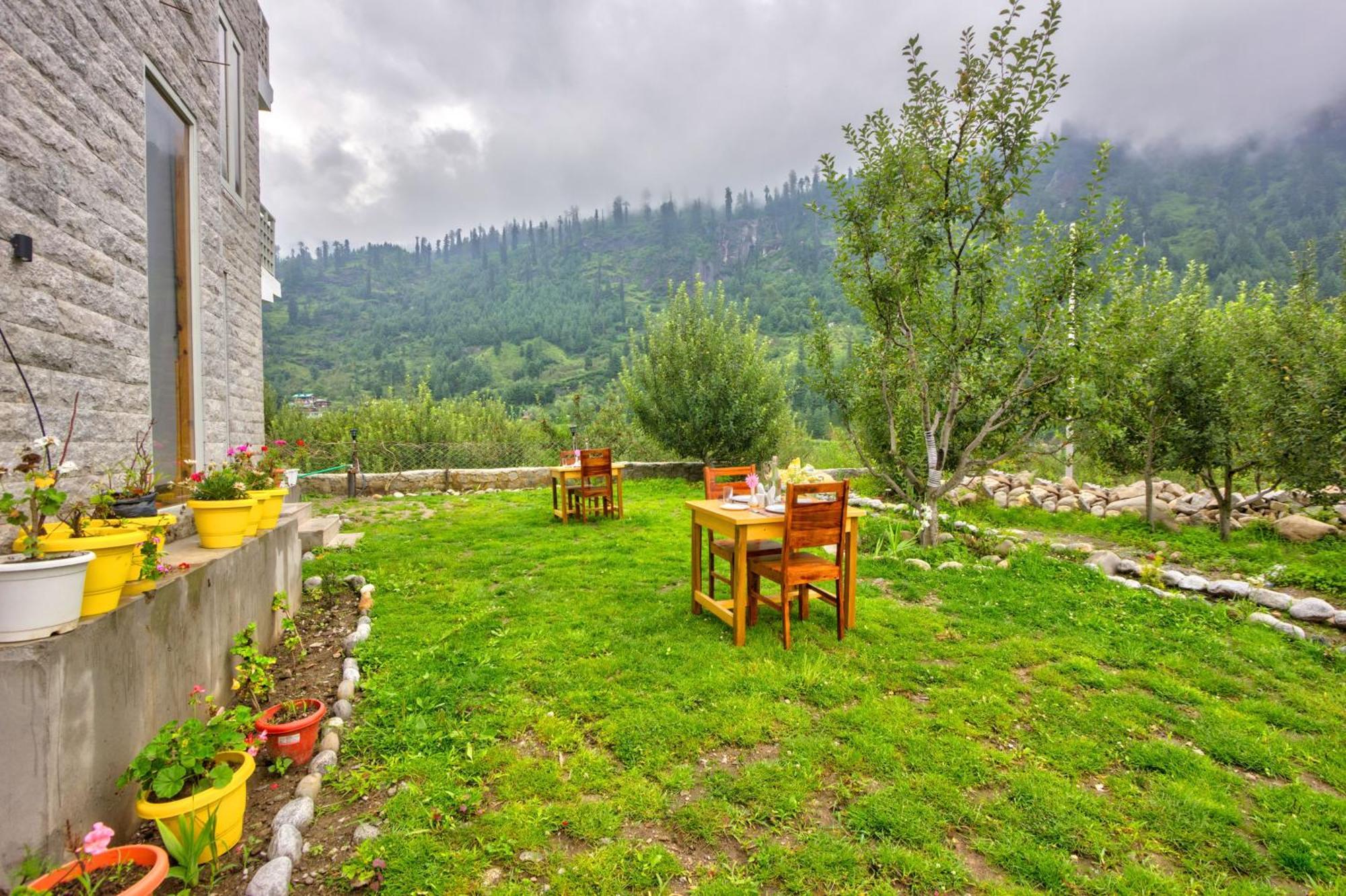 La Aero Resort Home In Snow Mountains Manāli Екстериор снимка