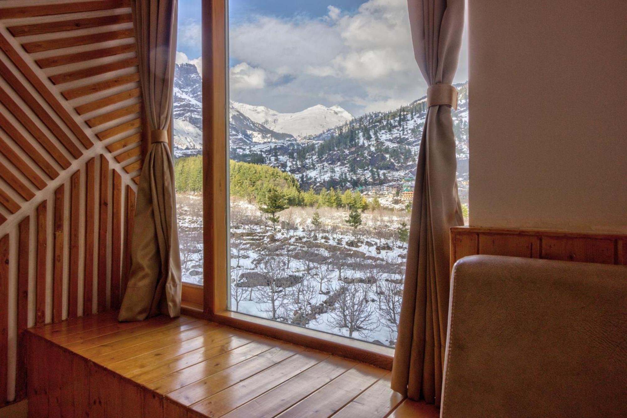 La Aero Resort Home In Snow Mountains Manāli Екстериор снимка